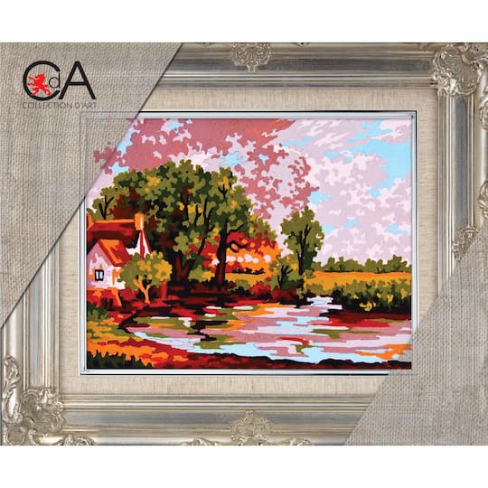 Collection D&#x27;Art Mill Pond Needlepoint Tapestry Kit